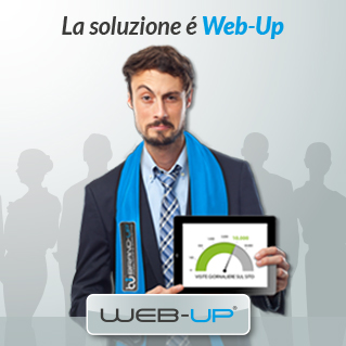 Agenzia di Pubblicità e Marketing Brand-up, con Web-Up