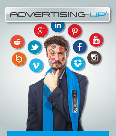 Agenzia di Pubblicità e Marketing Brand-up, con Advertsing-up